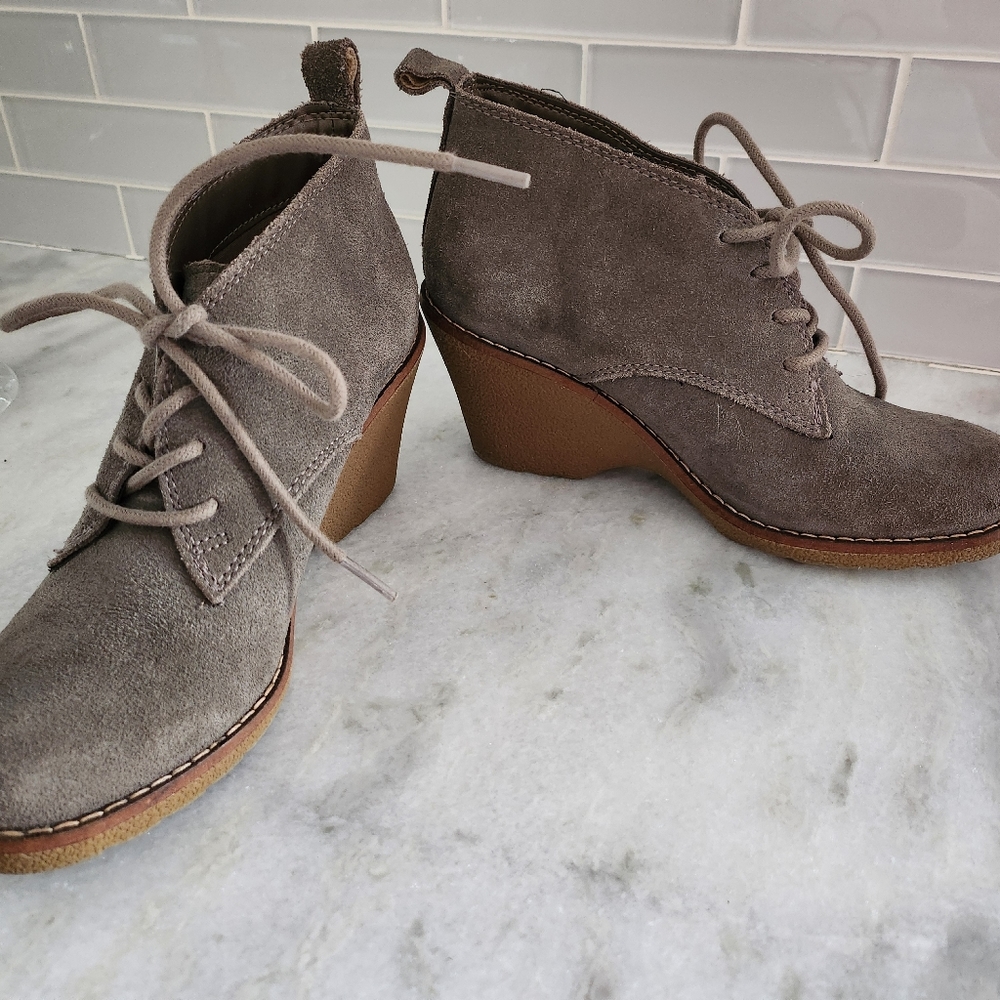 Gray Booties